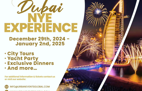 Dubai: New Years Eve 2024!