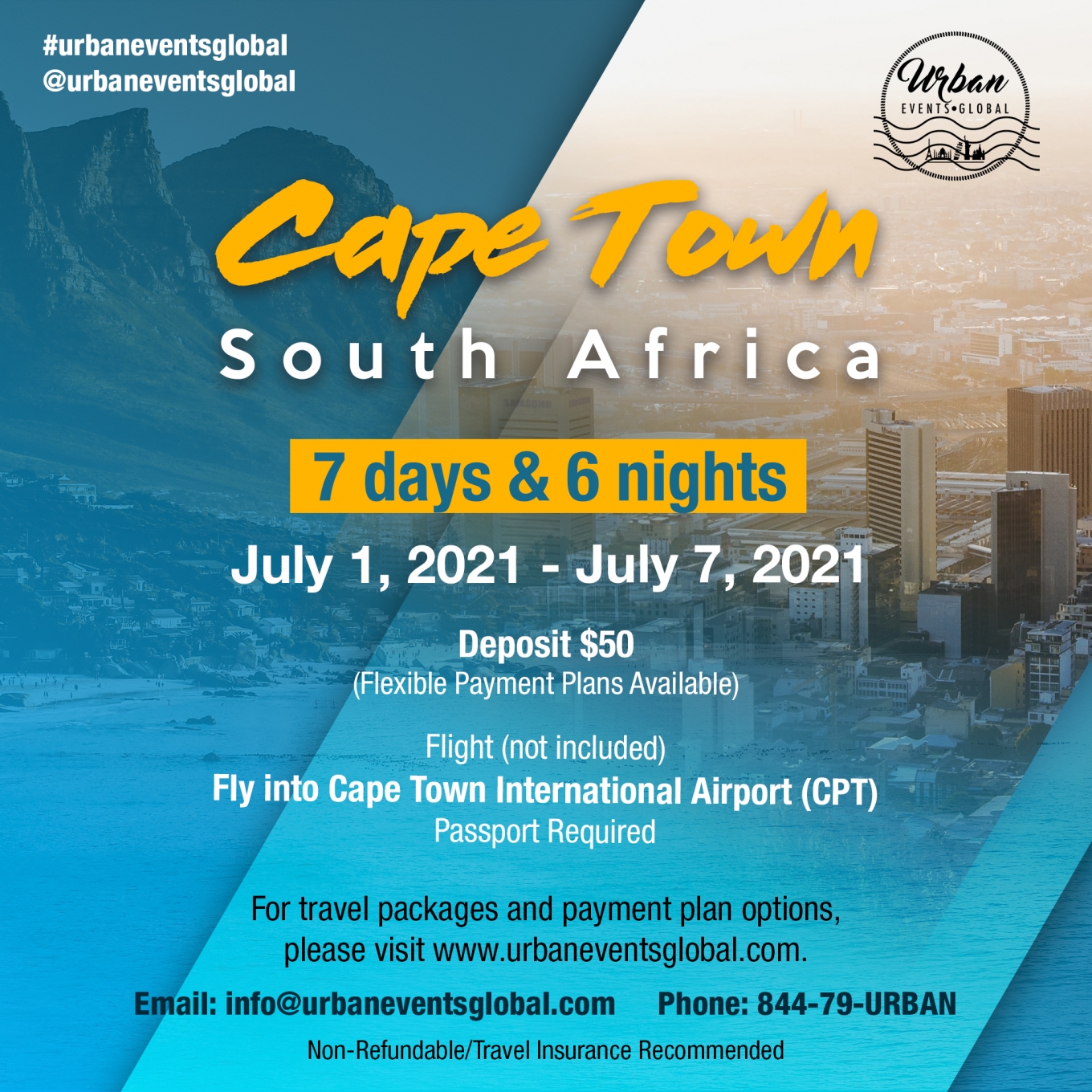 Cape Town South Africa Urban Events Global