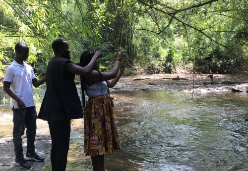 Reconnecting with your Ancestors in Assin Manso River, Ghana