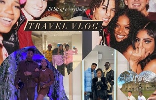 RI to ATL to LONDON Travel Vlog!!! 🤍🤎 (lil bit of everything)