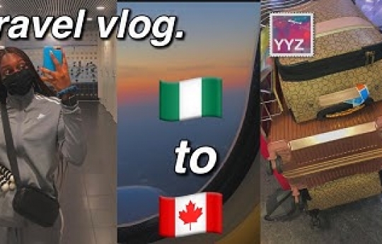 traveling alone during the pandemic (LAGOS to CANADA travel vlog)