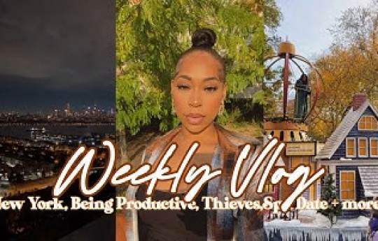 VLOG| BEING PRODUCTIVE, THANKSGIVING IN NEW YORK, ATL IS GHETTO, SPA + MORE| ALEXUS REBECCA
