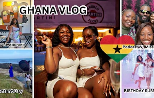 Let's Go To Ghana | Surprising Dj Mish, Being A Content Creator In Ghana, New Restaurant In Accra