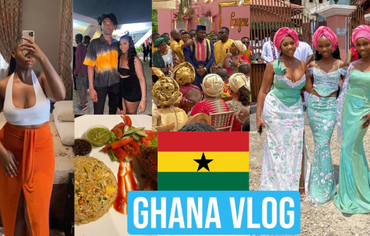 GHANA TRAVEL VLOG | Two Weeks in Accra | Ghanaian wedding, Partying, Ada, Food etc