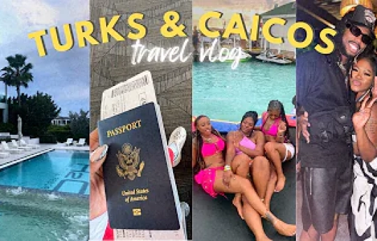 TRAVEL VLOG| TURKS AND CAICOS GIRLS TRIP| LUXURY VILLA + LIT NIGHTS + NOAHS ARK & MORE| JSTDEJ
