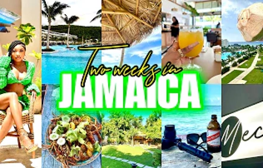 JAMAICA TRAVEL VLOG🌴: NIGHTLIFE IN KINGSTON + MEETING USAIN BOLT + BLUE HOLE+ HELLSHIRE & A RESORT!
