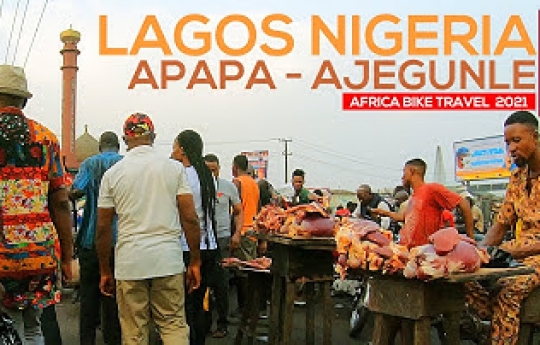 Lagos Nigeria - discover Apapa - Immersive travel inside Africa's most populated city. 4K UHD 2021