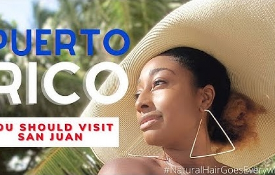 Solo Travel San Juan Puerto Rico 2022 | Last Minute Trip Vlog | Natural Hair Goes Everywhere