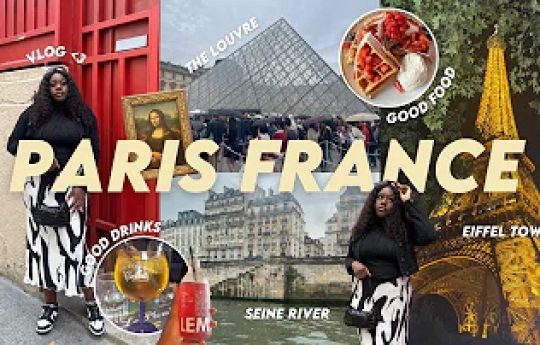 3 DAYS IN PARIS | travel vlog, food spots, eiffel tower, louvre museum, the seine river, and MORE!
