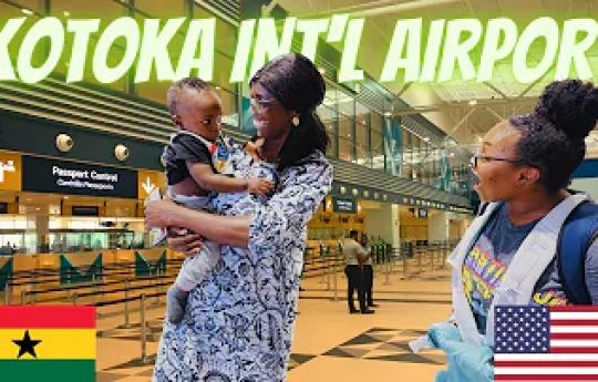 Ghana VLOG: American Wife Goes to AFRICA For The First Time