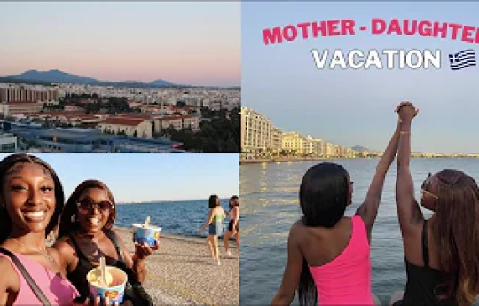 OUR FIRST MOTHER-DAUGHTER VACATION | GREECE VLOG 🇬🇷❤️