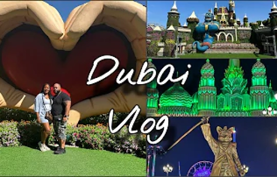 DUBAI VLOG: TRAVEL DAY! MIRACLE GARDEN; GLOBAL VILLAGE; DUBAI MALL