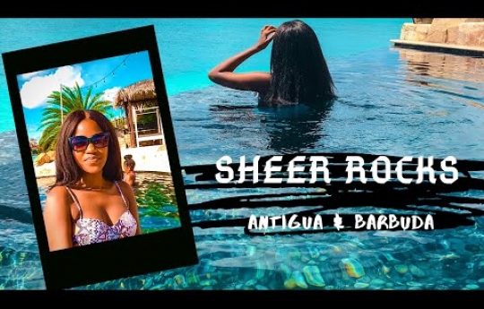 Spend the day with me at SHEER ROCKS | Cocobay Resort (Antigua)