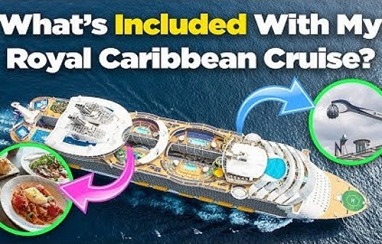 What is included in Royal Caribbean's cruise ticket price?