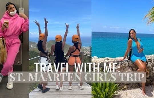 VLOG| TRAVEL W/ME + LIT GIRLS TRIP TO ST. MAARTEN| Briana Monique’