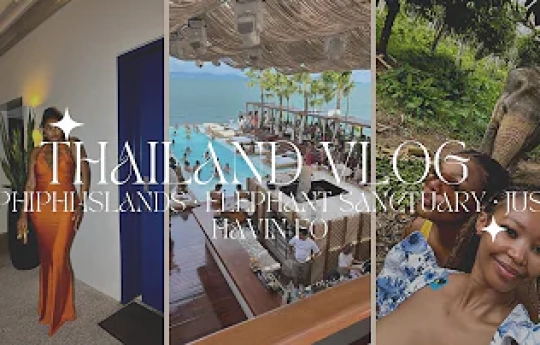 TRAVEL VLOG : LETS GO TO THAILAND • YONA FLOATING BEACH CLUB • ELEPHANT SANCTUARY// XOLIGCABASHEVLOG