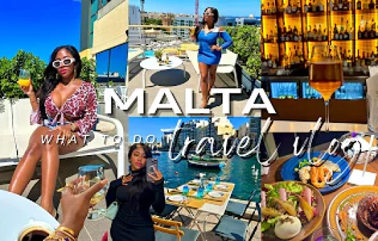 MALTA TRAVEL VLOG 🇲🇹 Where To Stay, Restaurants, Nightlife | Paceville, Mdina, Valletta | MELANIQUE