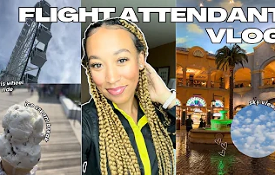 Life As a Flight Attendant Vlog ✈️ | My FIRST 5 day LAYOVER | Visit Atlantic City with Me