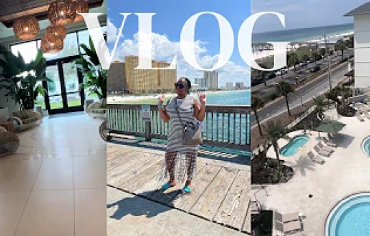 TRAVEL VLOG: Panama City Beach | Too Many Drinks | They’re HomeGoods Is The Best | Beautiful Hotel