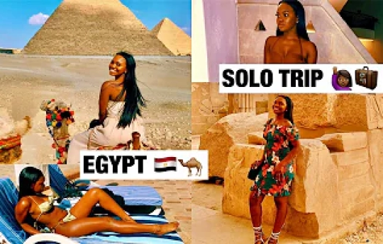 EGYPT SOLO TRIP | CAIRO & LUXOR | CAMELS, PYRAMIDS, TEMPLES & MORE! 🇪🇬🙌🏾 | Nonchalant Nell